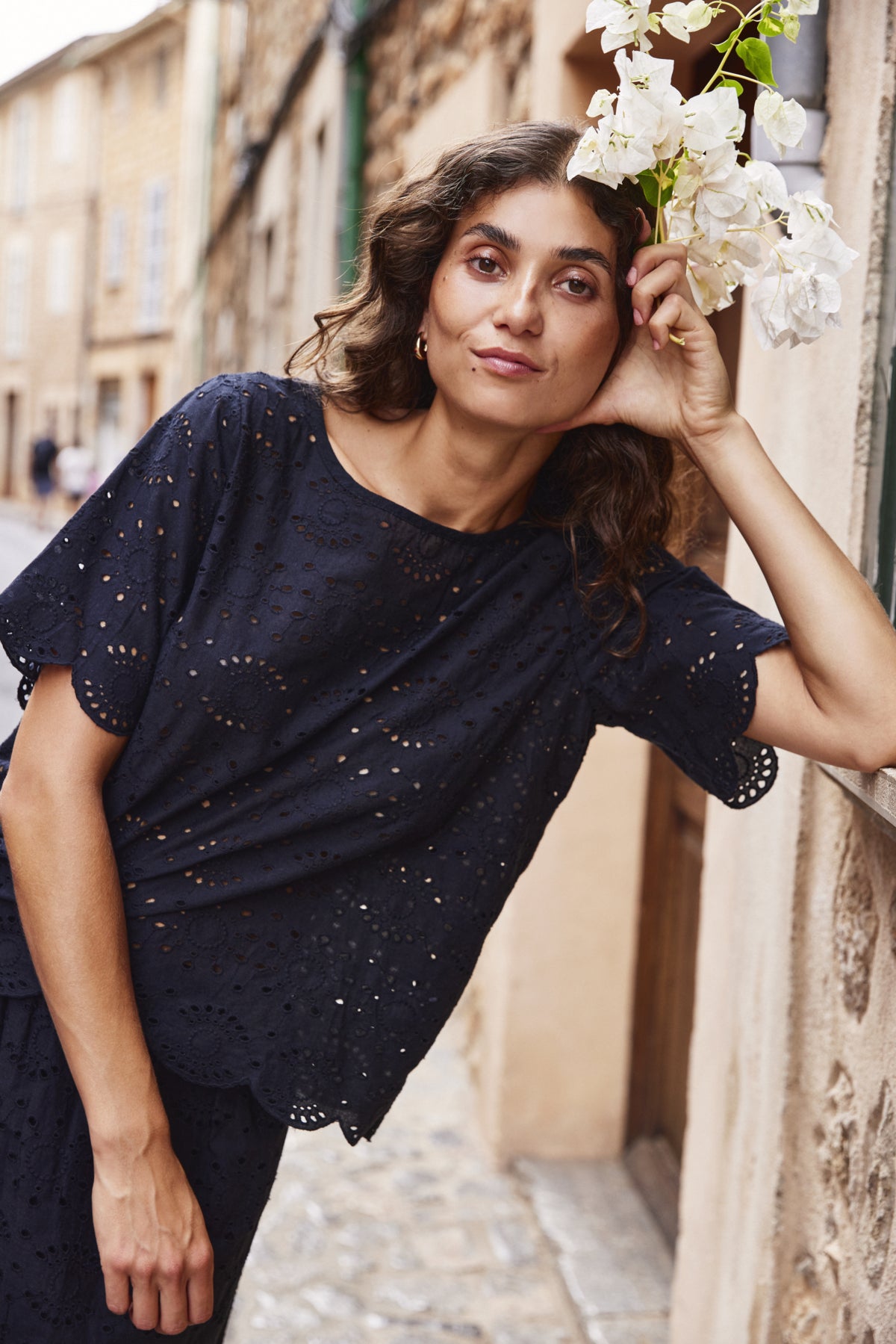 Fransa FRANGIE Blouse Top-Shirts & Tops-White finn