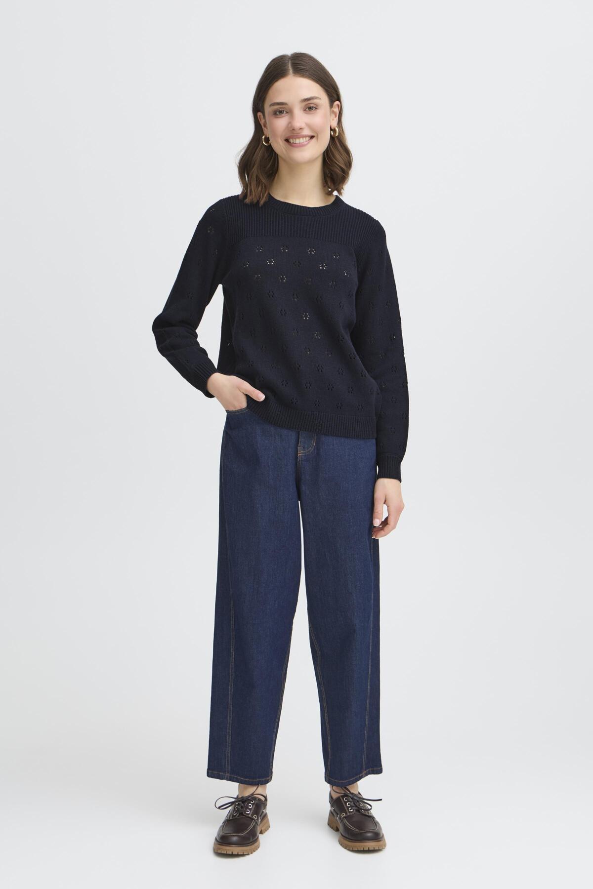 Fransa FRKATALIN Pullover 1-Jumper-White finn