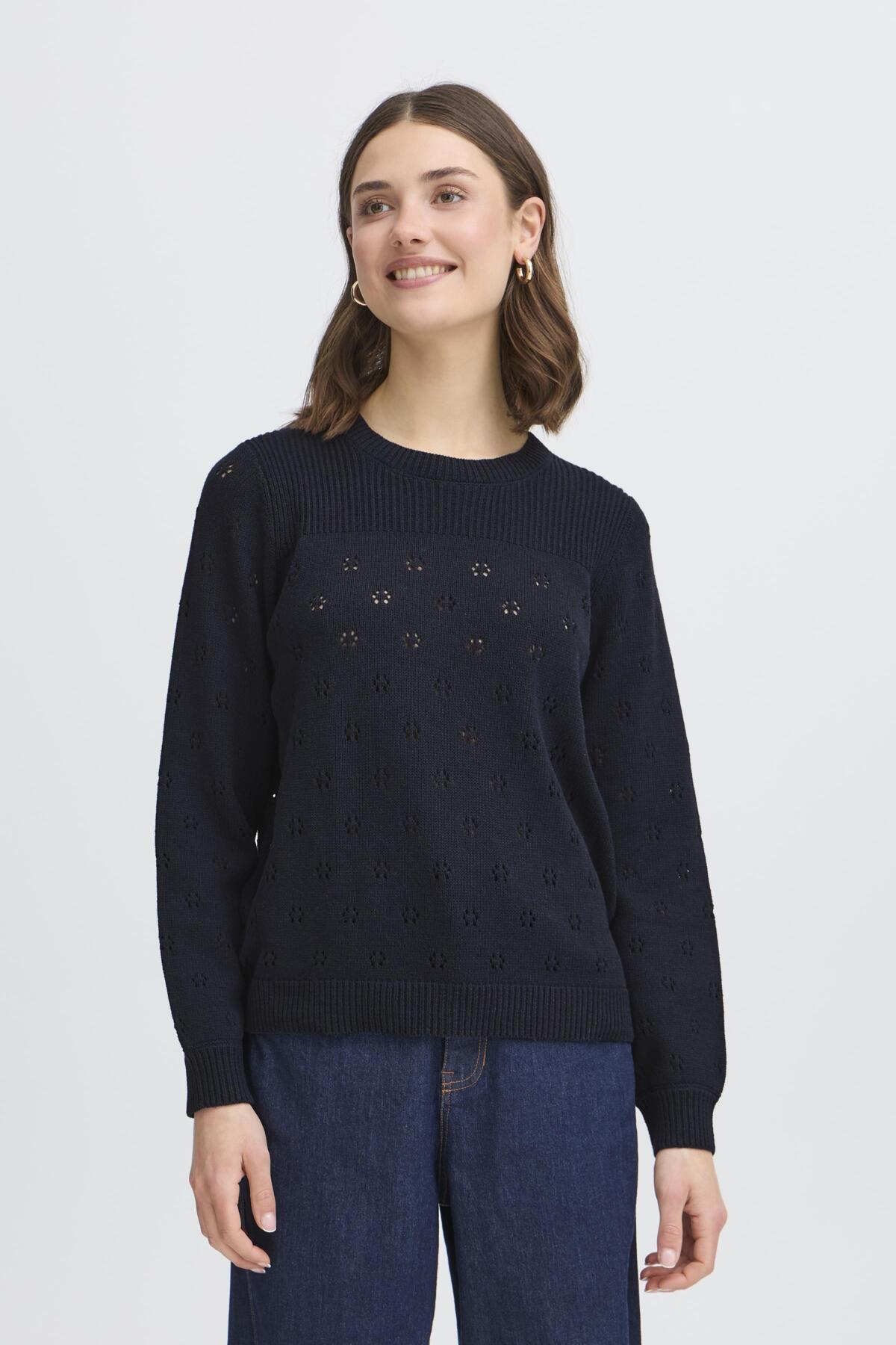 Fransa FRKATALIN Pullover 1-Jumper-White finn