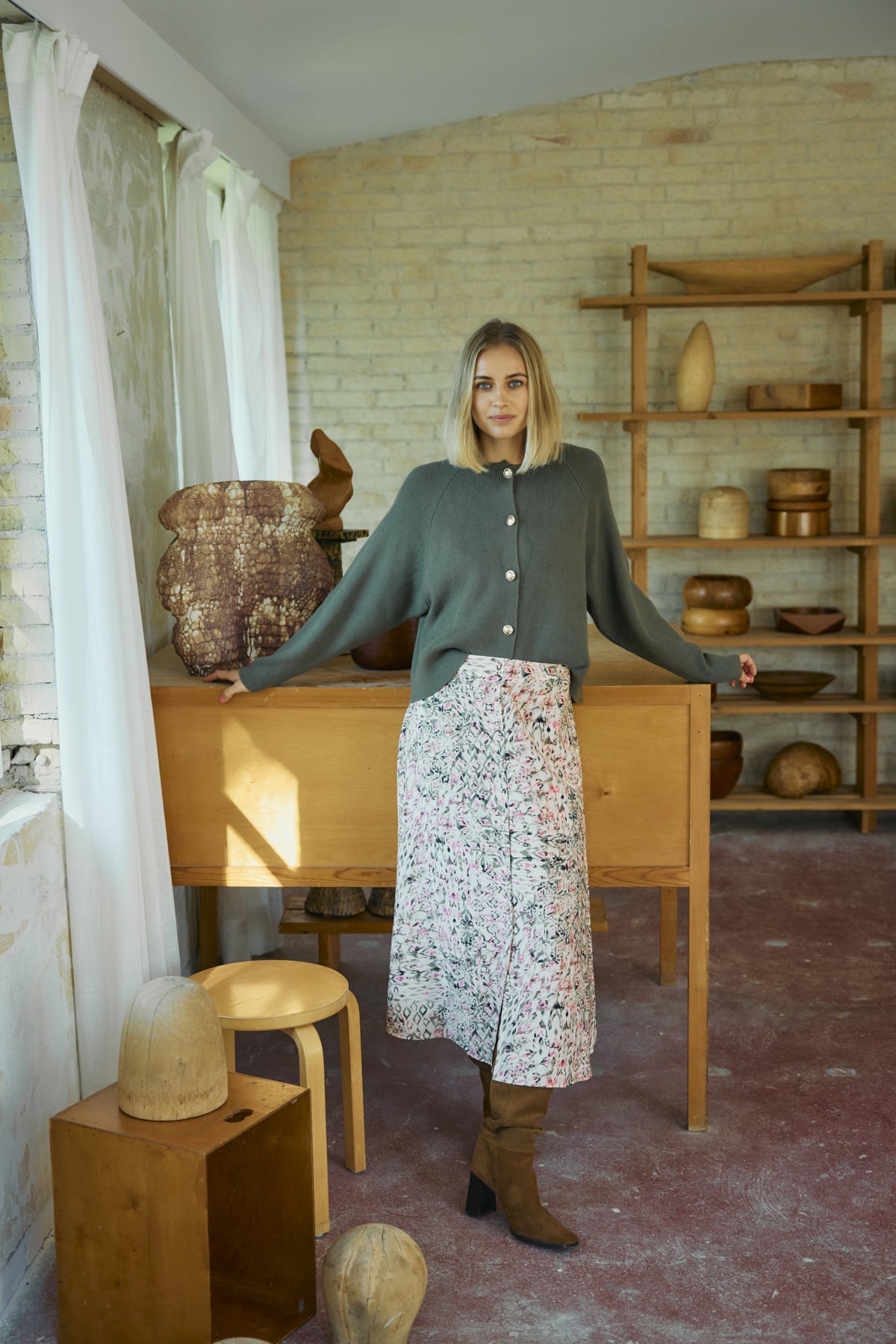 Fransa FRKANYA Cardigan-Cardigan-White finn
