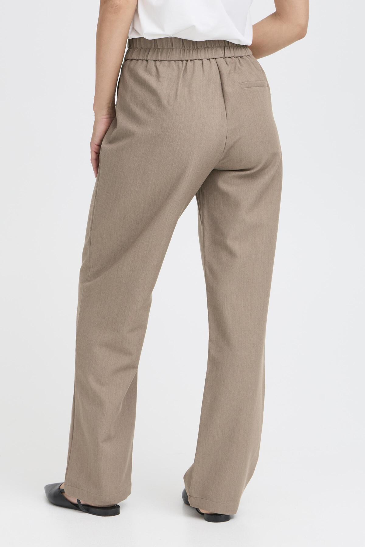Fransa FRABIGAIL Trousers-Trousers-White finn