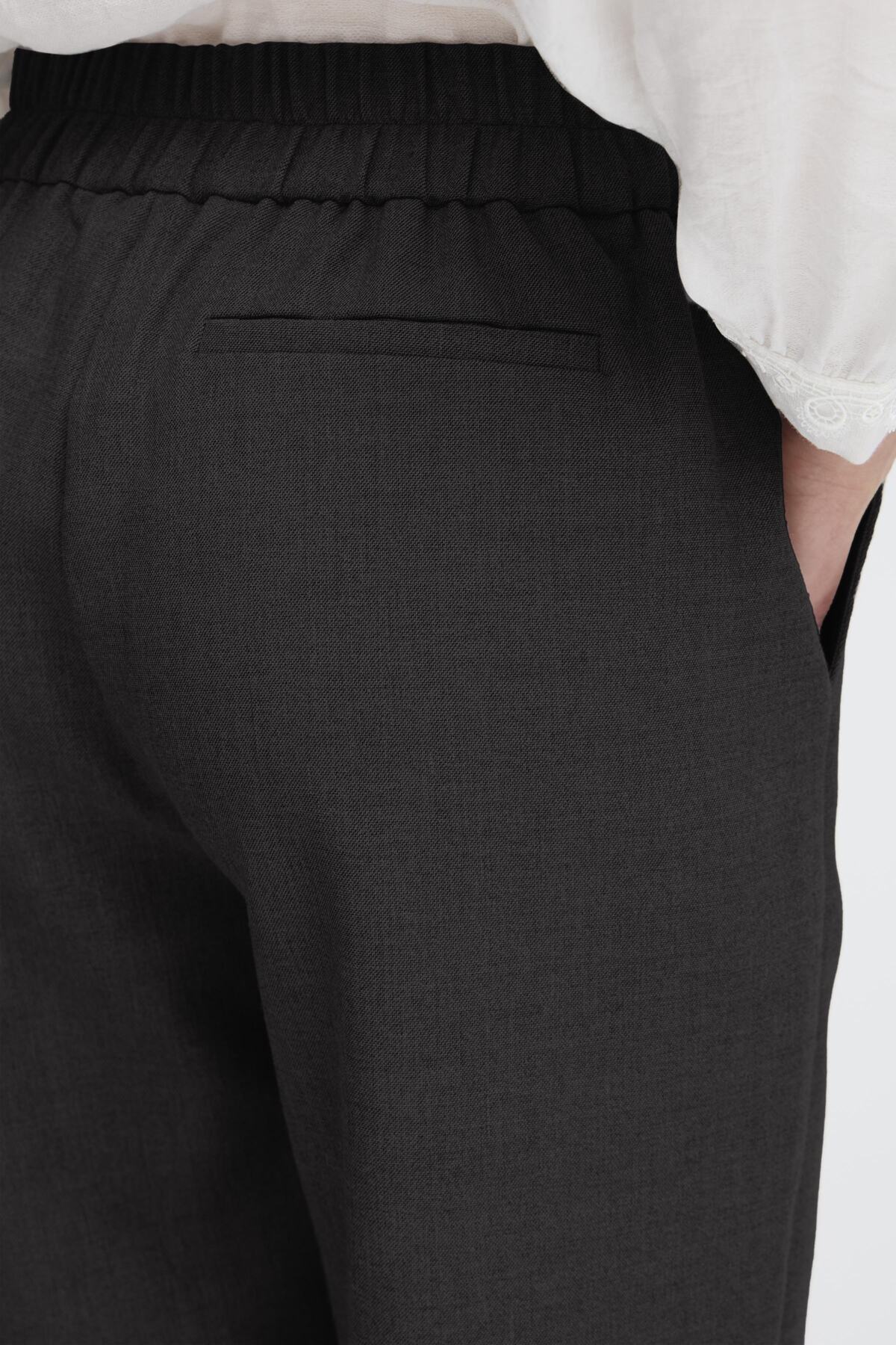 Fransa FRABIGAIL Trousers-Trousers-White finn