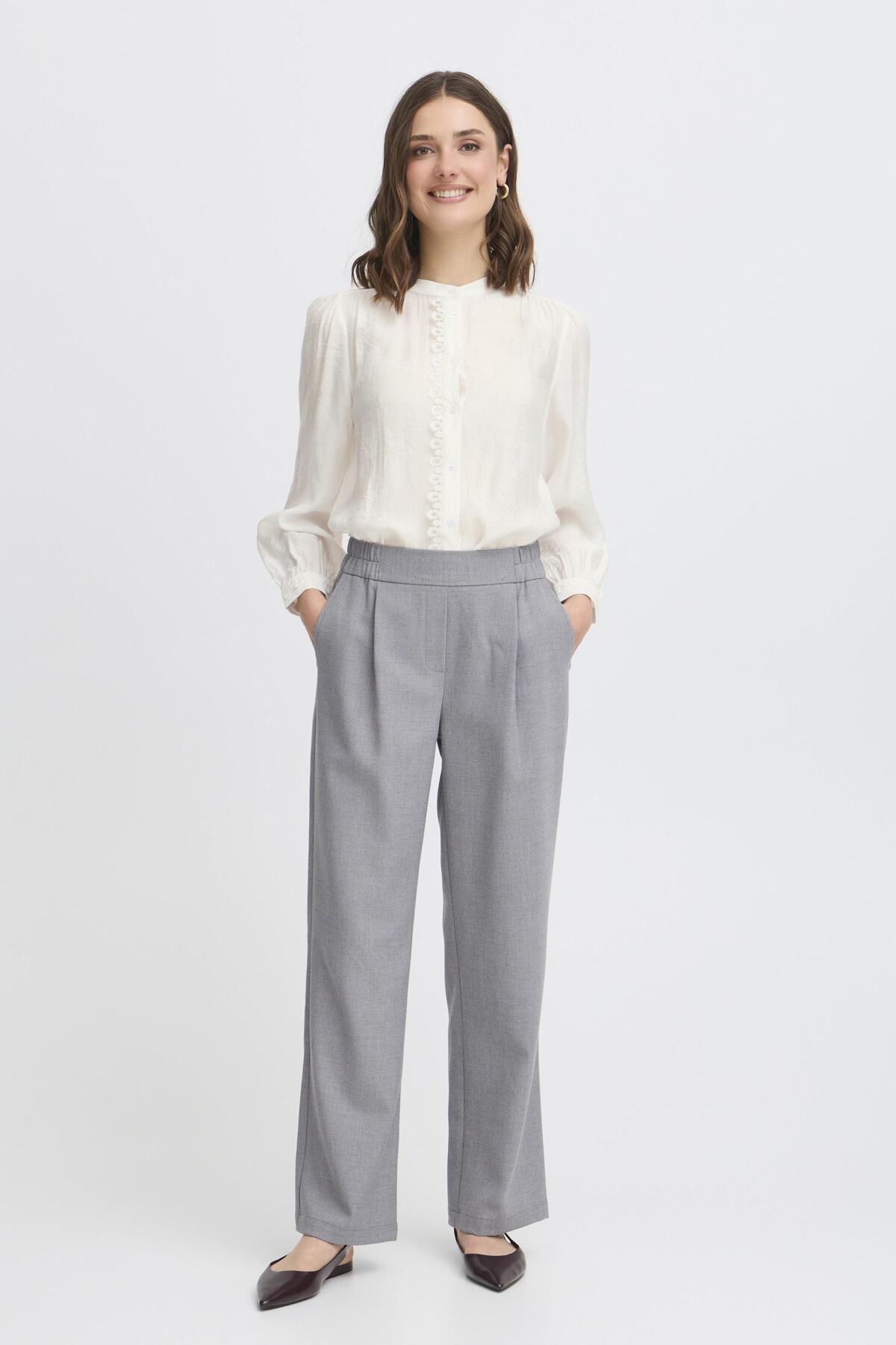 Fransa FRBLONDIE Shirt-Shirts & Tops-White finn