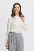 Fransa FRBLONDIE Shirt-Shirts & Tops-White finn
