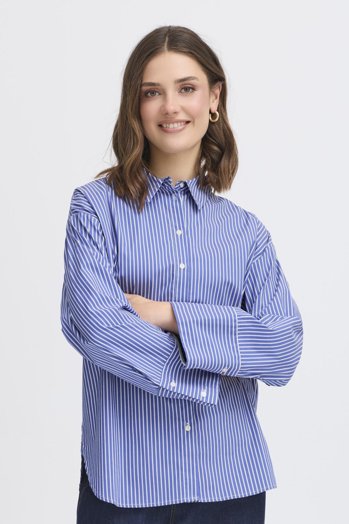 Fransa FRFINA Shirt-Shirts & Tops-White finn