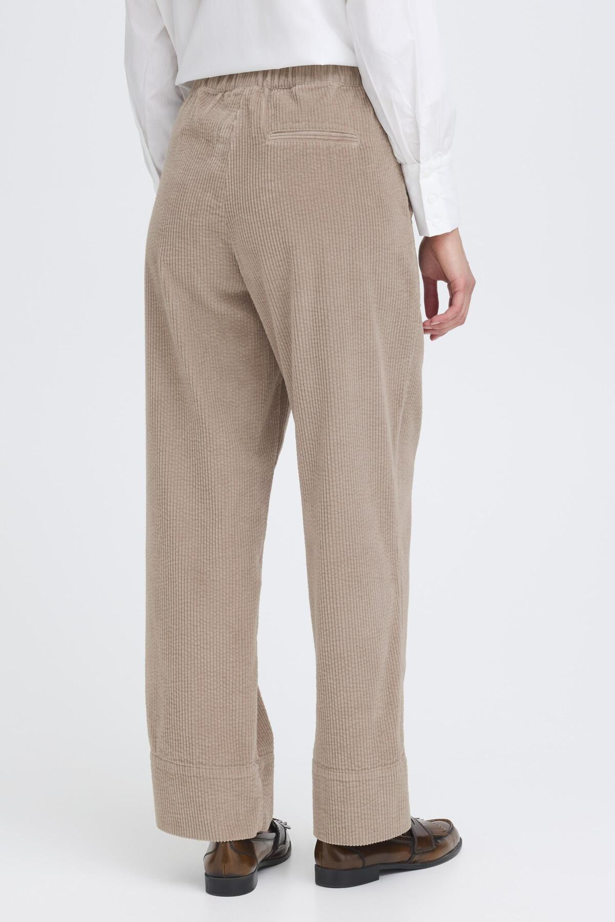 Fransa Frsalomi Pant 1-Trousers-White finn