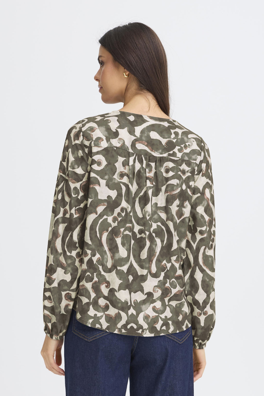 Fransa Frariana Blouse 14-Fransa-White finn