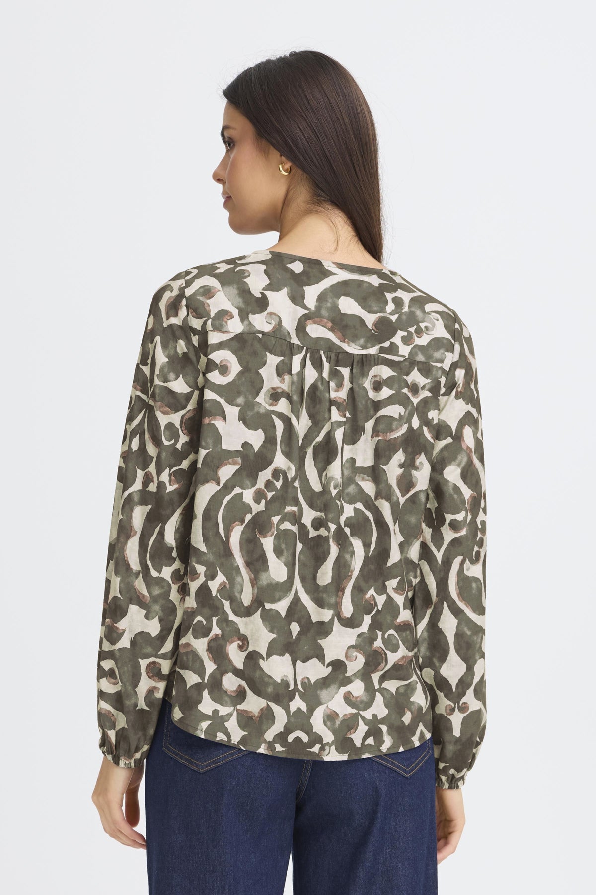 Fransa Frariana Blouse 14-Fransa-White finn