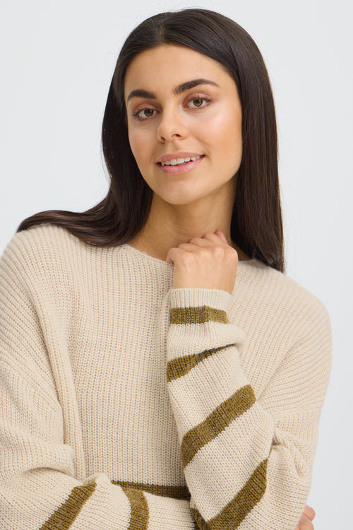 Fransa FRERETTA Pullover Beige