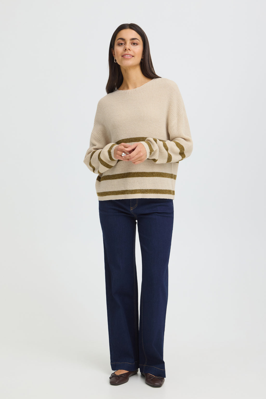 Fransa FRERETTA Pullover Beige