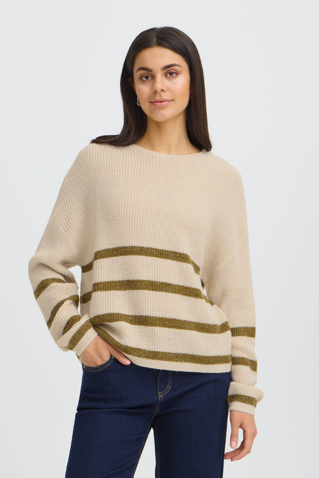 Fransa FRERETTA Pullover Beige
