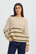Fransa FRERETTA Pullover Beige