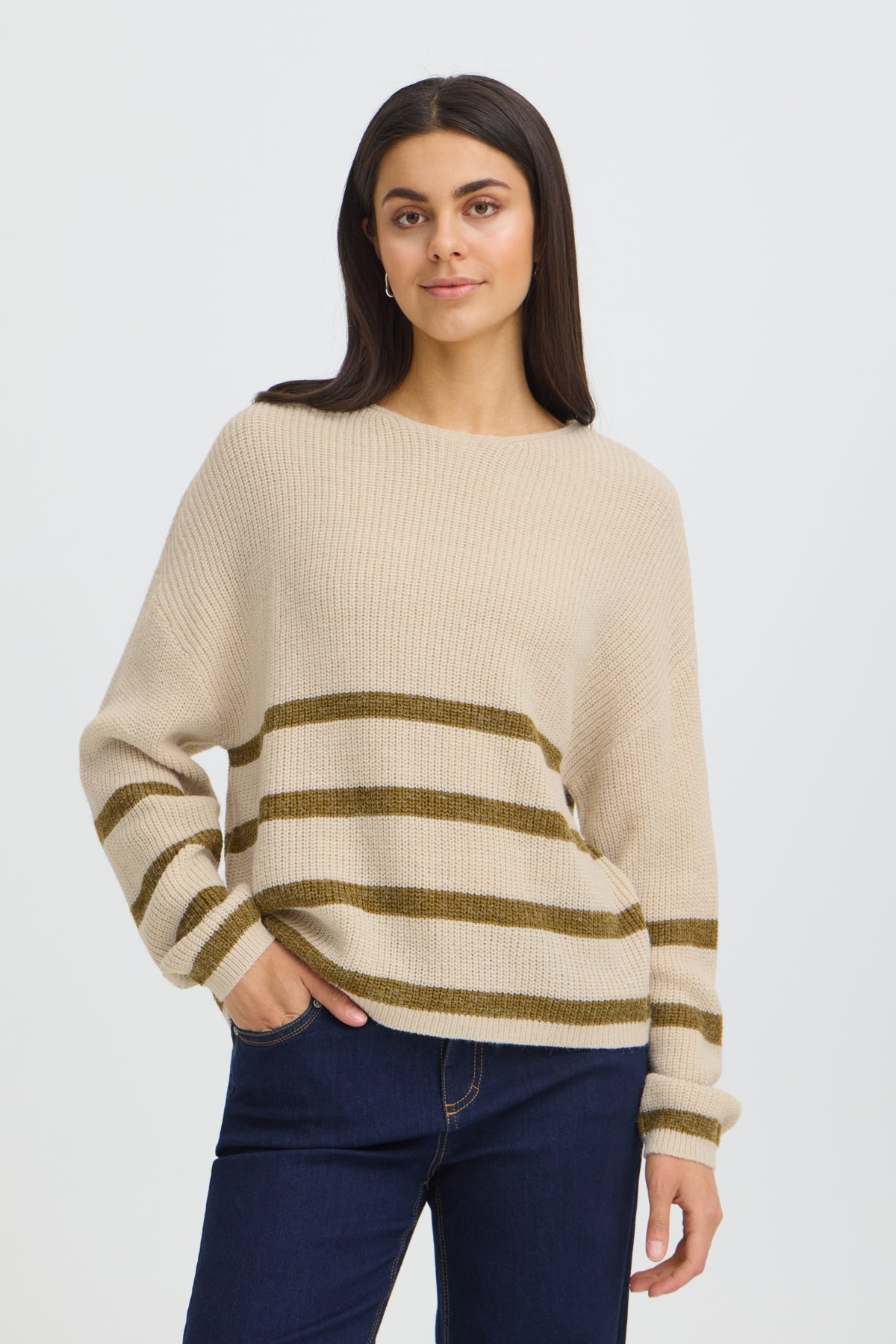 Fransa FRERETTA Pullover Beige
