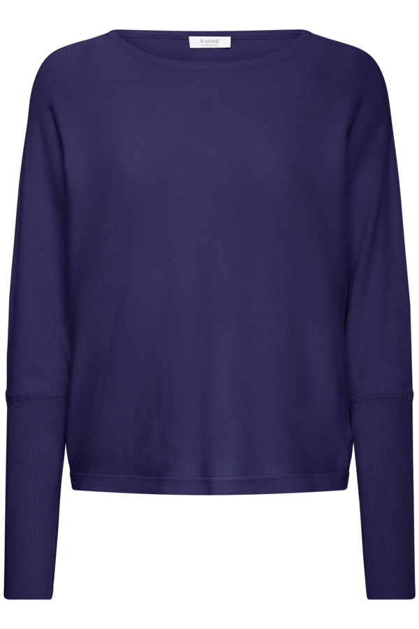 B.young BYMMORLA Bat wing Jumper-Knitwear-White finn
