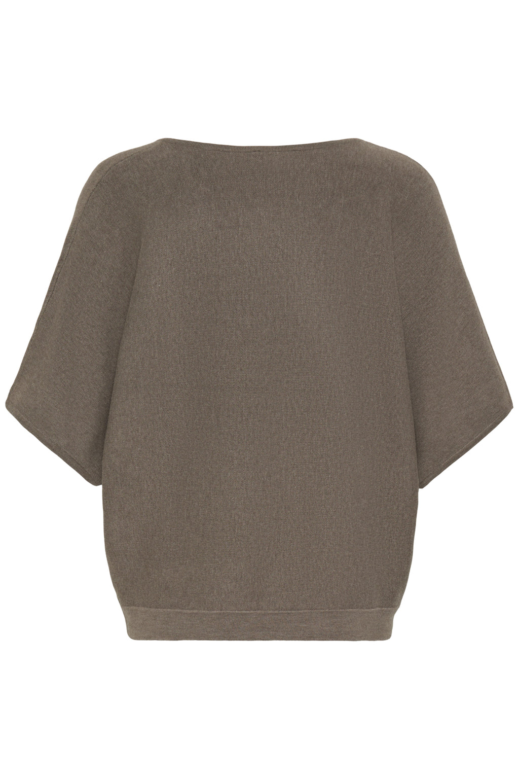 B.young Bymmorla v-neck short sleeve top-b.young-White finn
