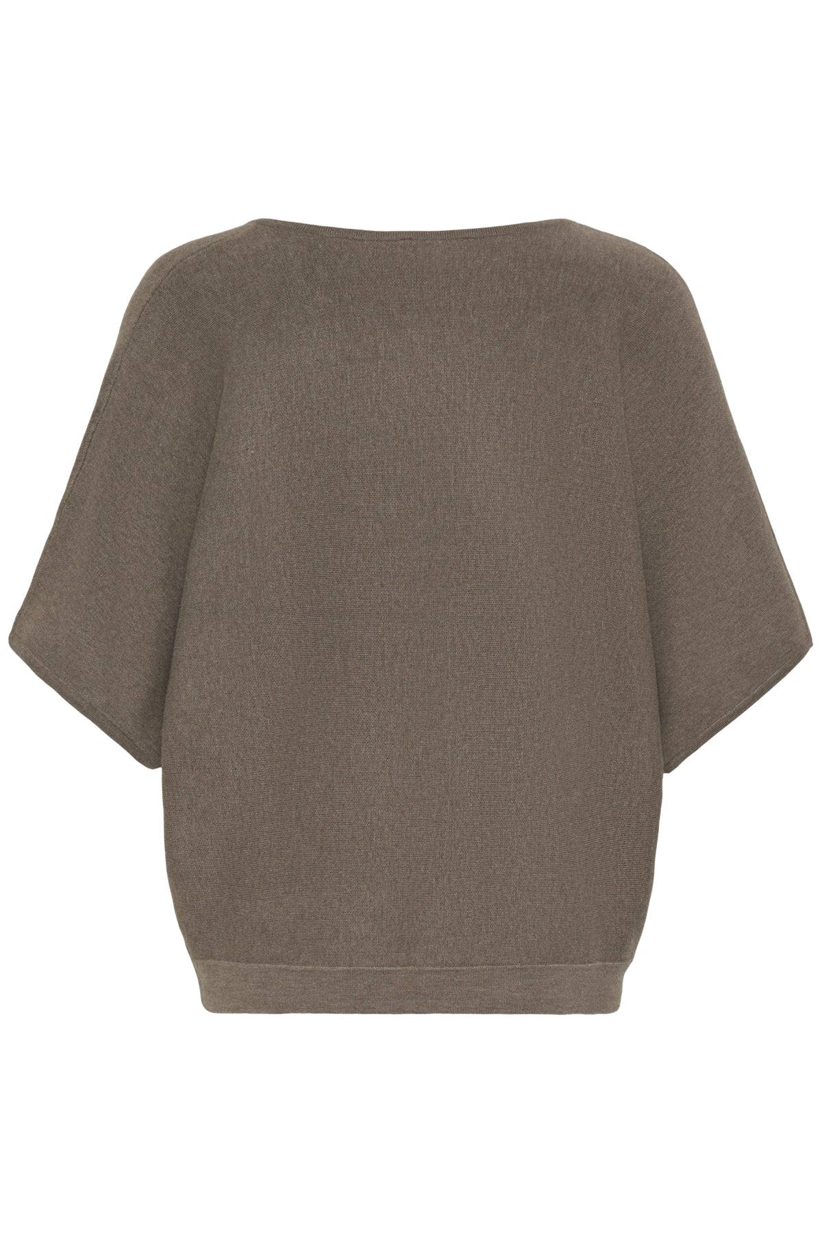B.young Bymmorla v-neck short sleeve top-b.young-White finn