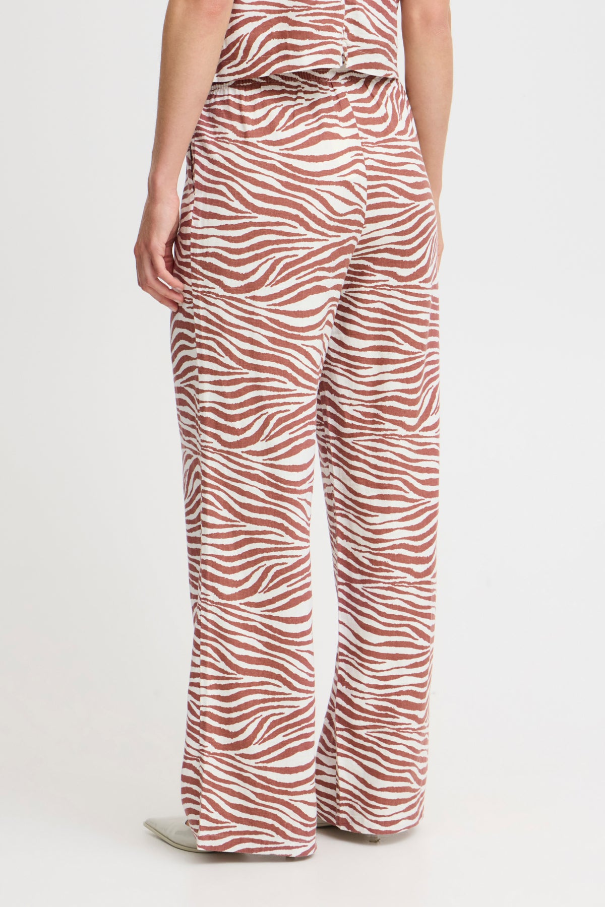 B.young BYFALAKKA Trouser-Trousers-White finn