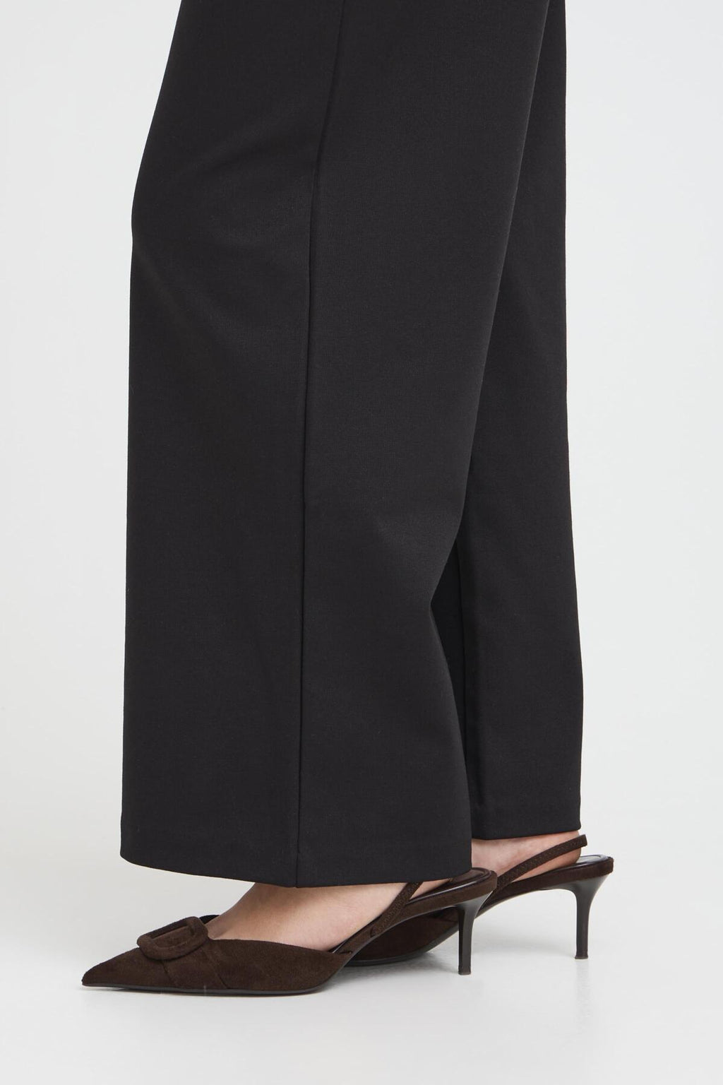 B.young BYRIZETTA Wide Trousers-Trouser-White finn