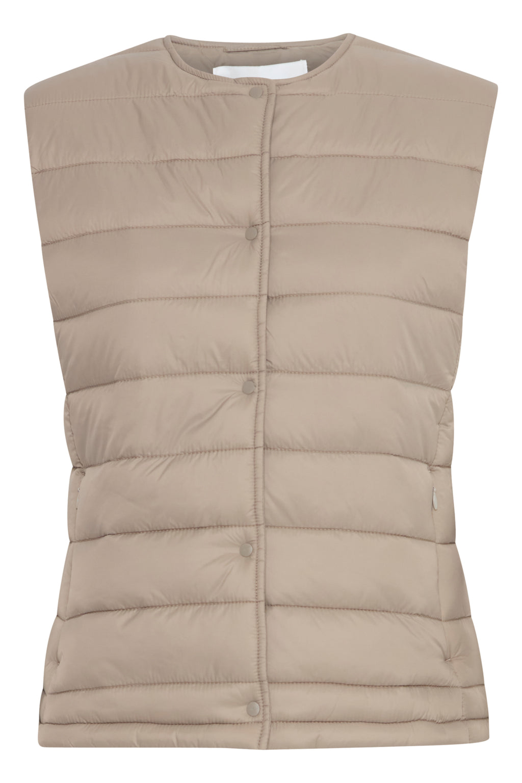 B.Young BYBERTA Waistcoat-White finn