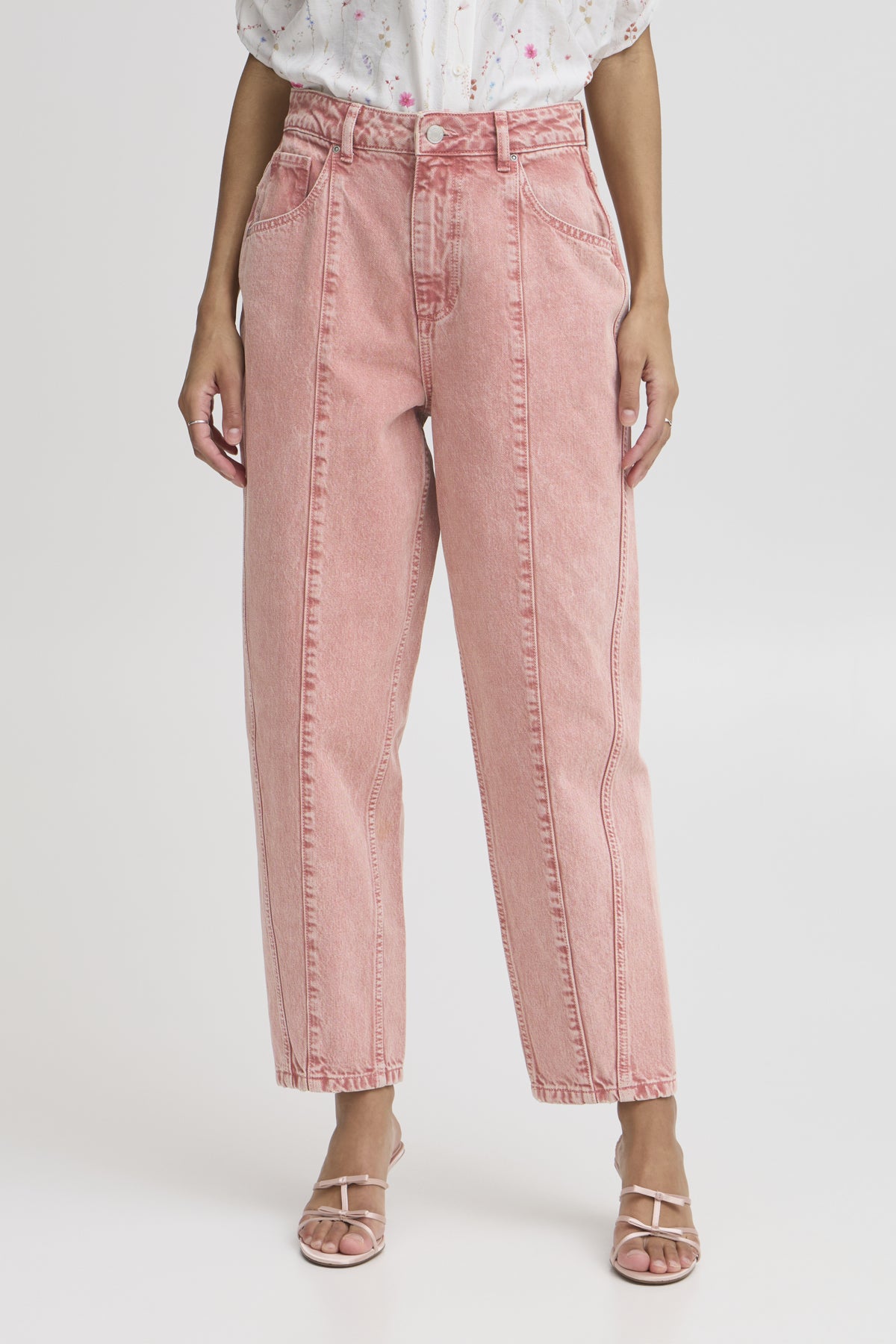 B.young BYKAJAO Jeans-Trouser-White finn