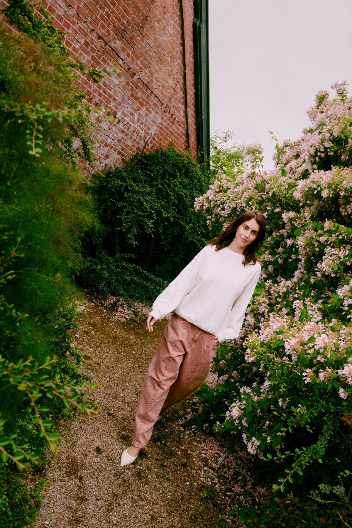 B.young BYKAJAO Jeans-Trouser-White finn