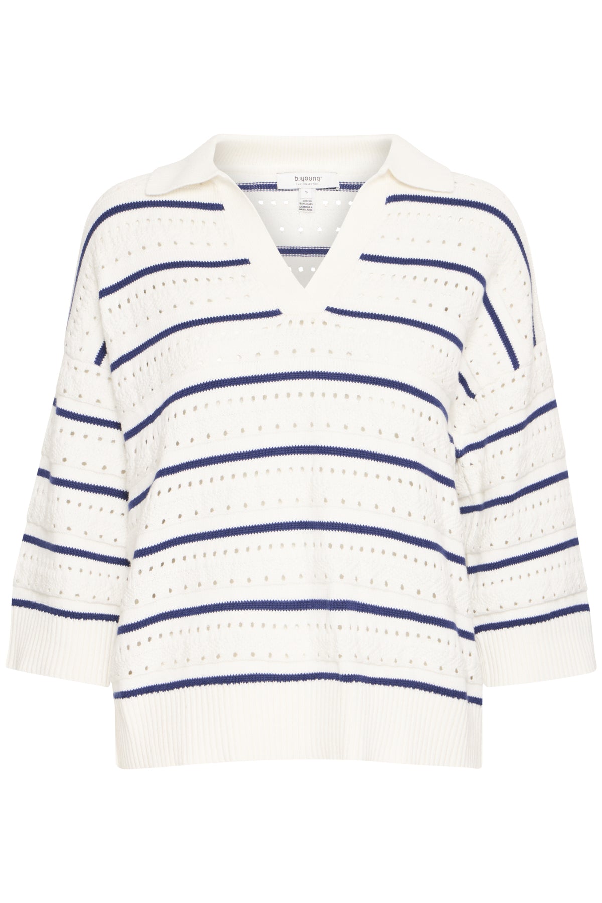 B .young BYMADELENA Jumper-White finn