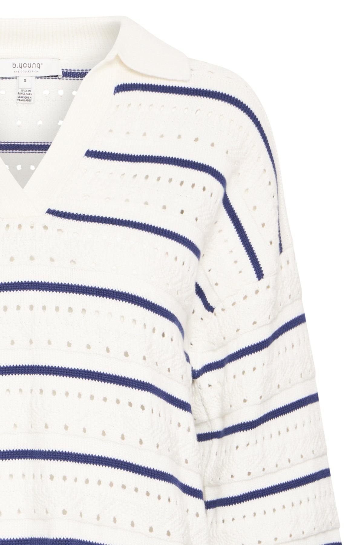 B .young BYMADELENA Jumper-White finn