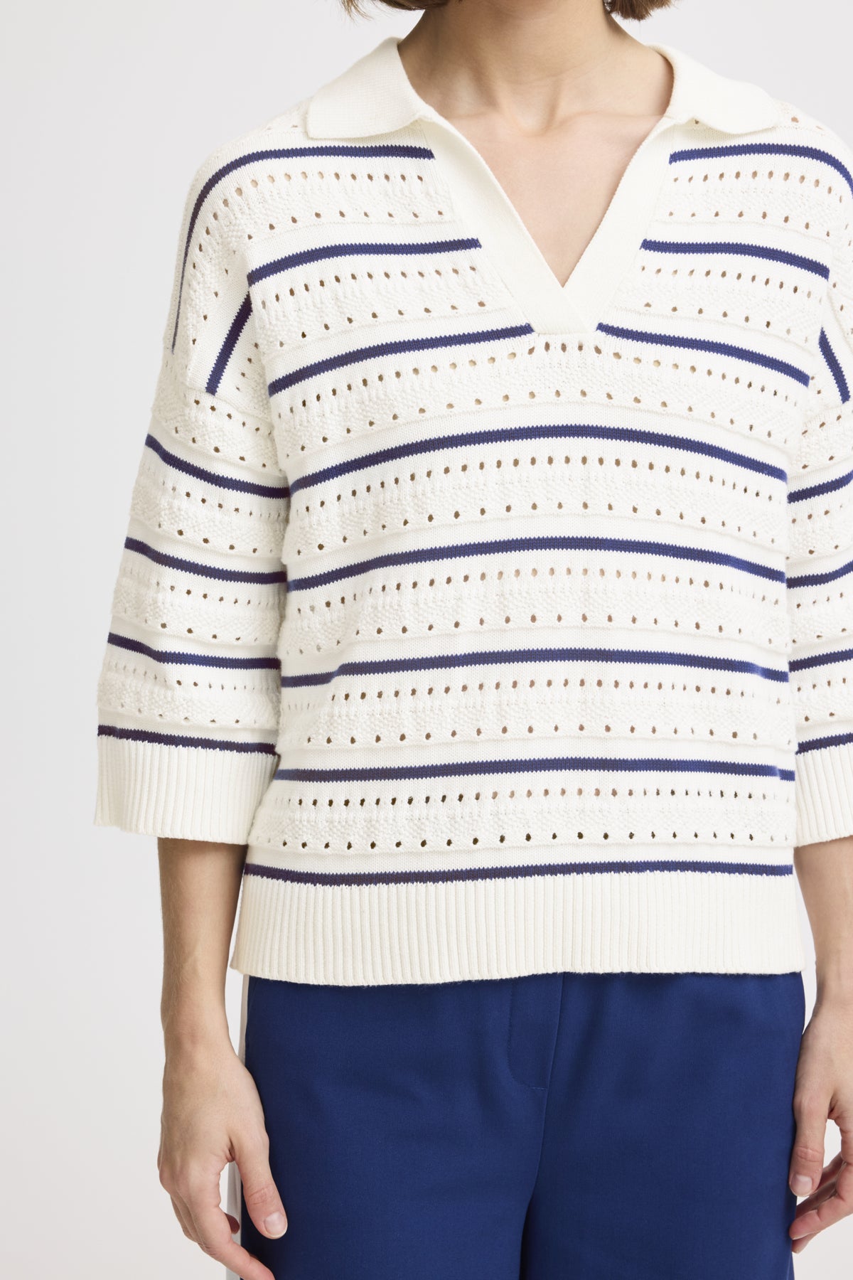 B .young BYMADELENA Jumper-White finn
