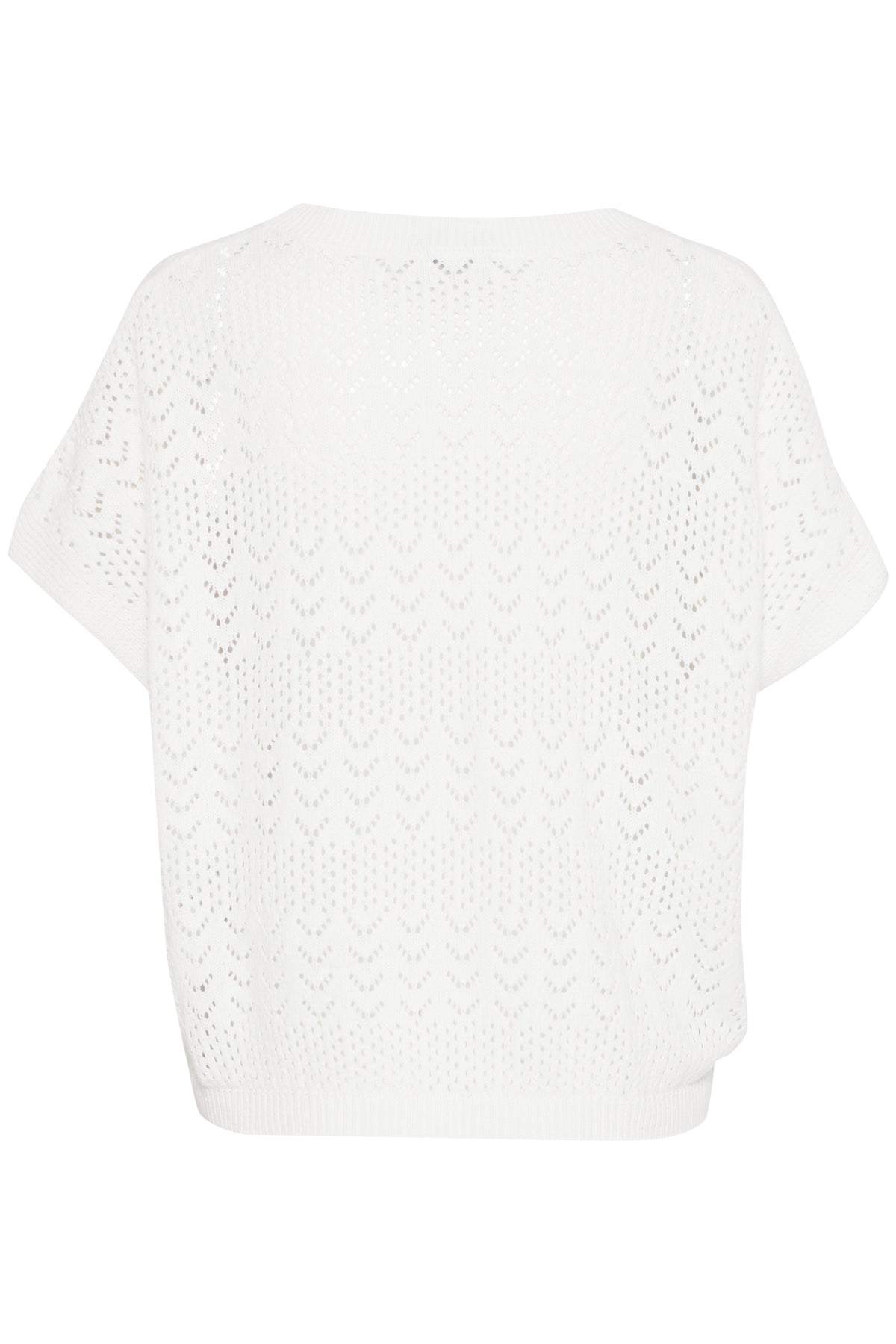 B.young BYMALIE Jumper-Knitwear-White finn
