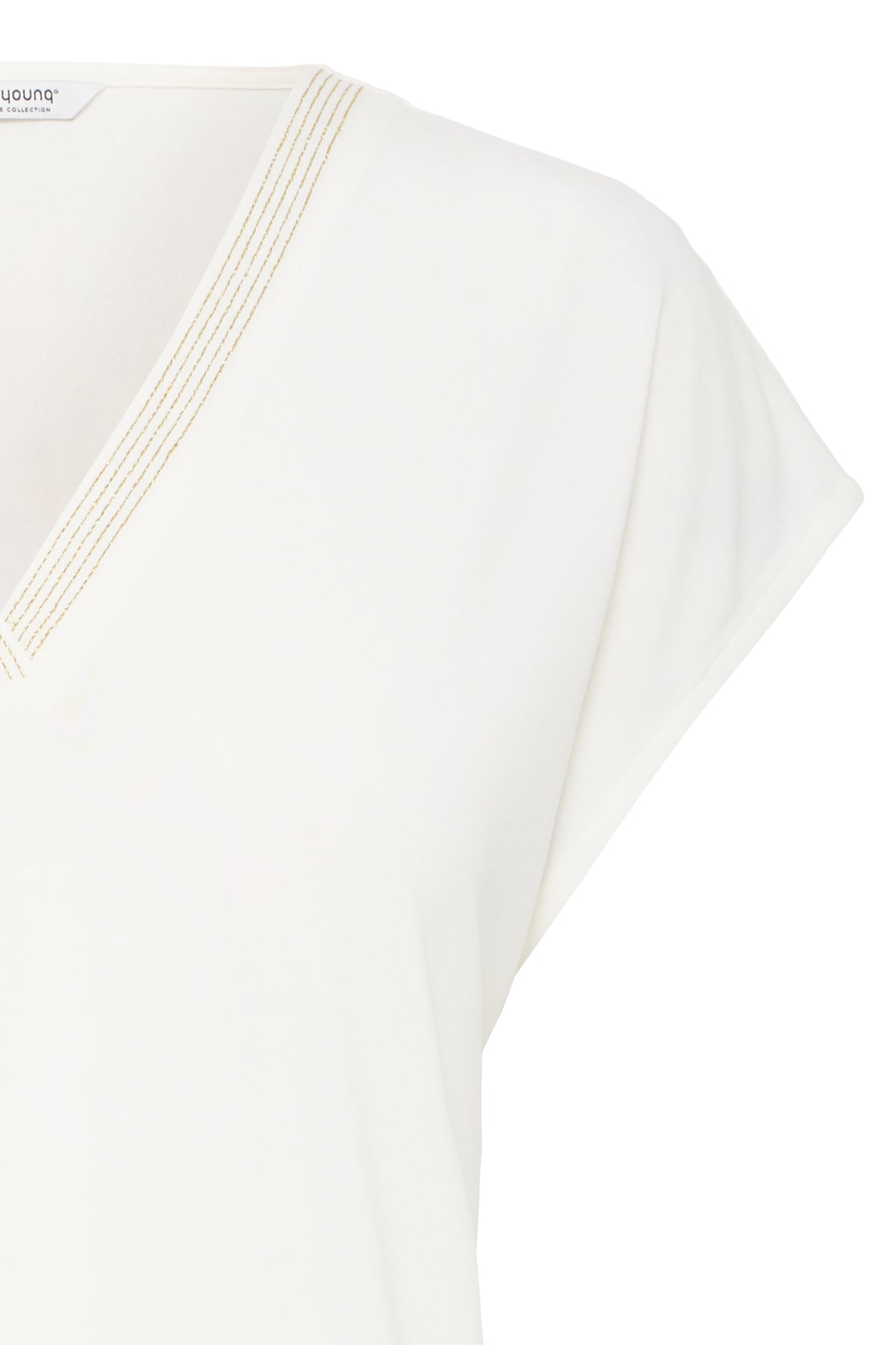 B.young BYPERL Tshirt-White finn