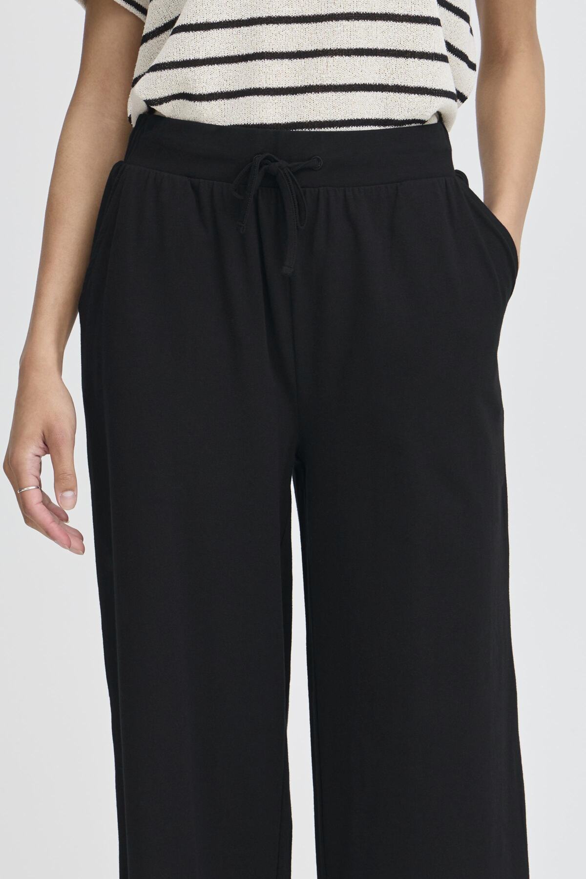 B young BYPANDINNA Trousers-Trouser-White finn
