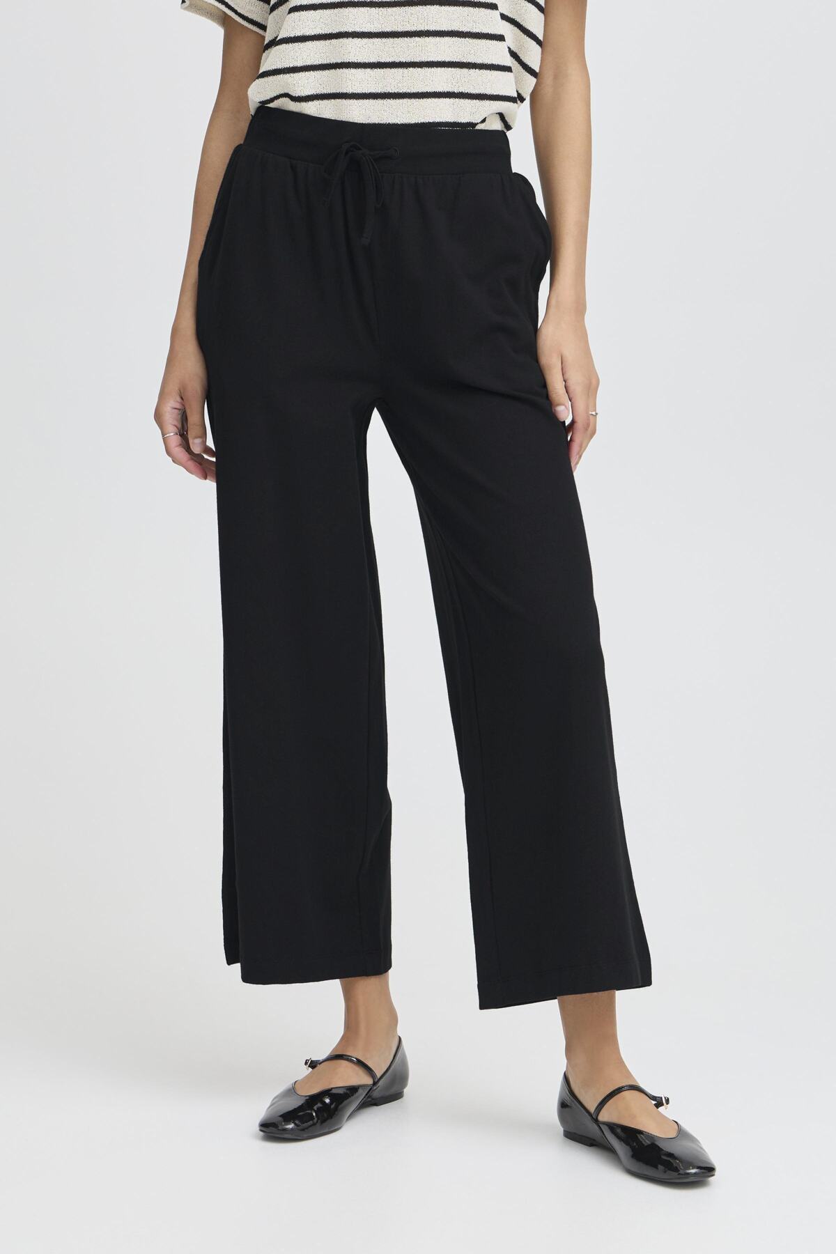 B young BYPANDINNA Trousers-Trouser-White finn