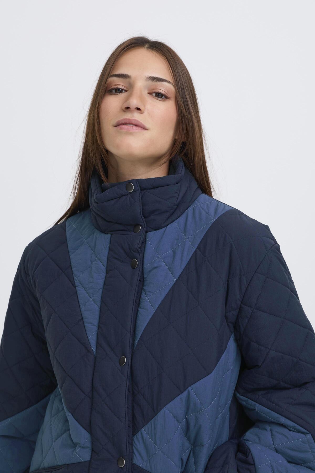 B.young BYBOCCI Mix Coat-Coats & Jackets-White finn