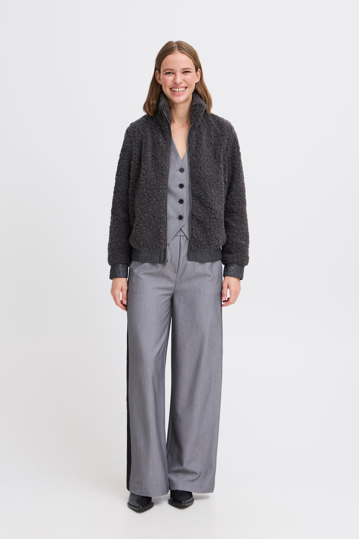 B.young Byanamaj Jacket-b.young-White finn