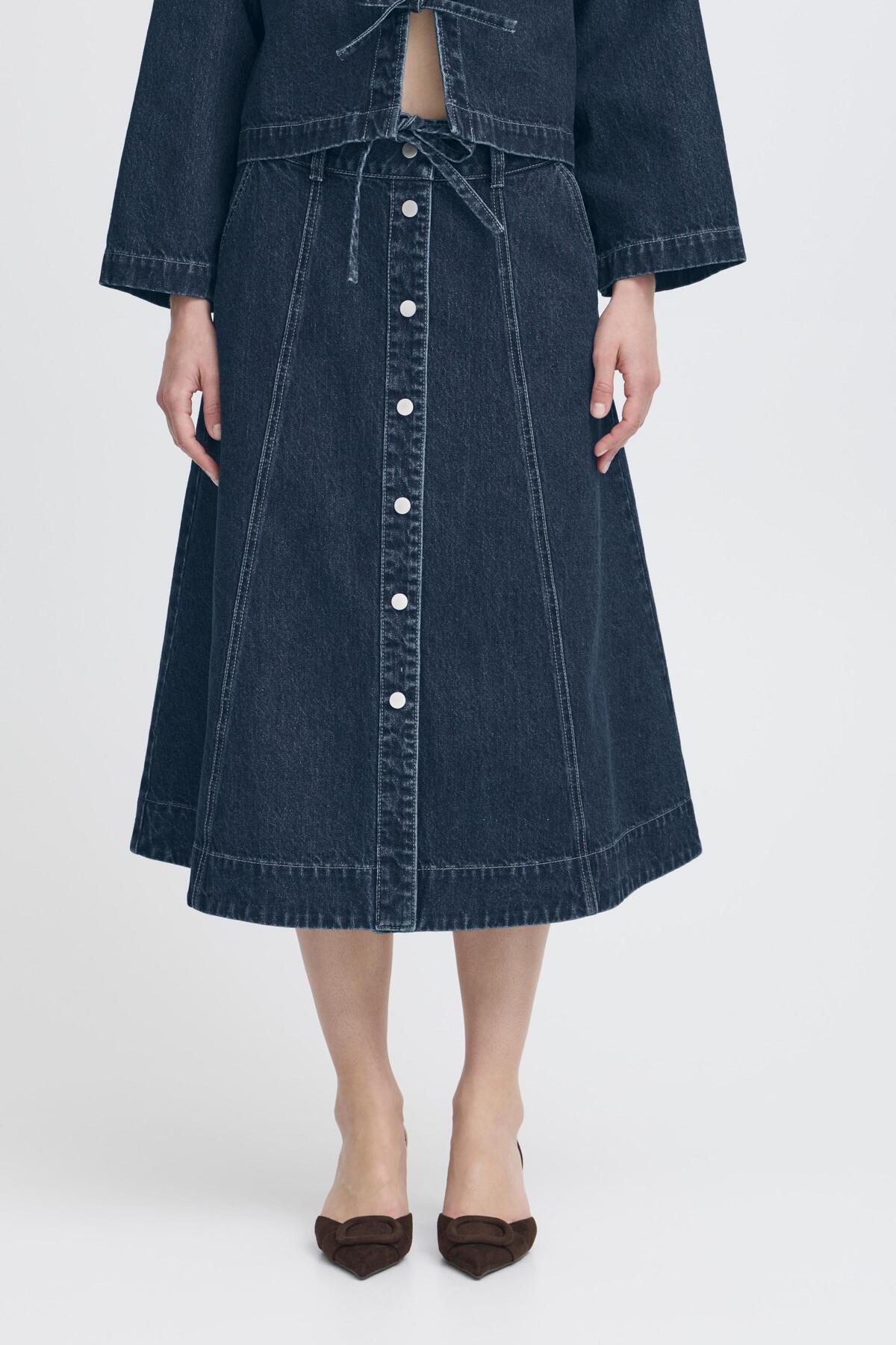 B.young BYLUKAN Skirt-Skirt-White finn
