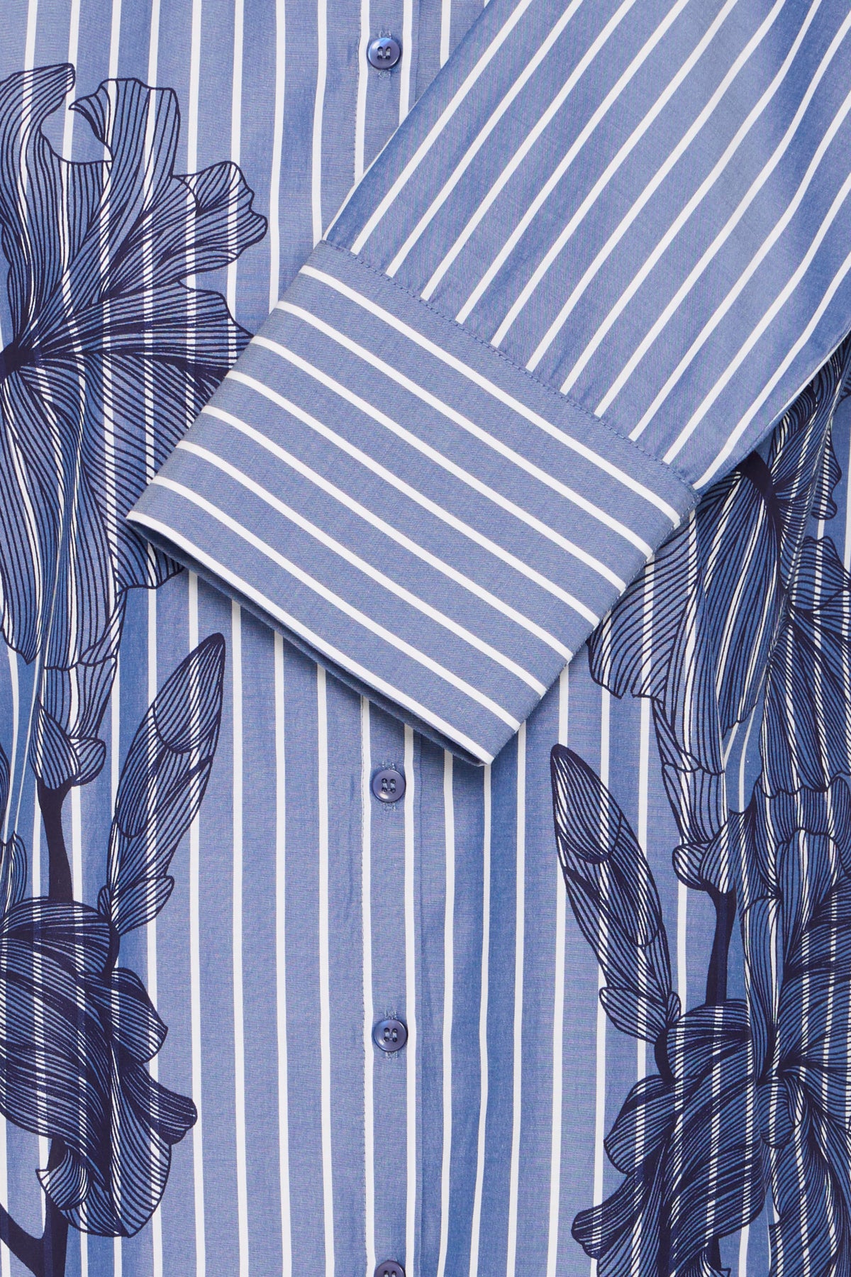 B.young BYFIRAS flower Shirt-Shirts-White finn
