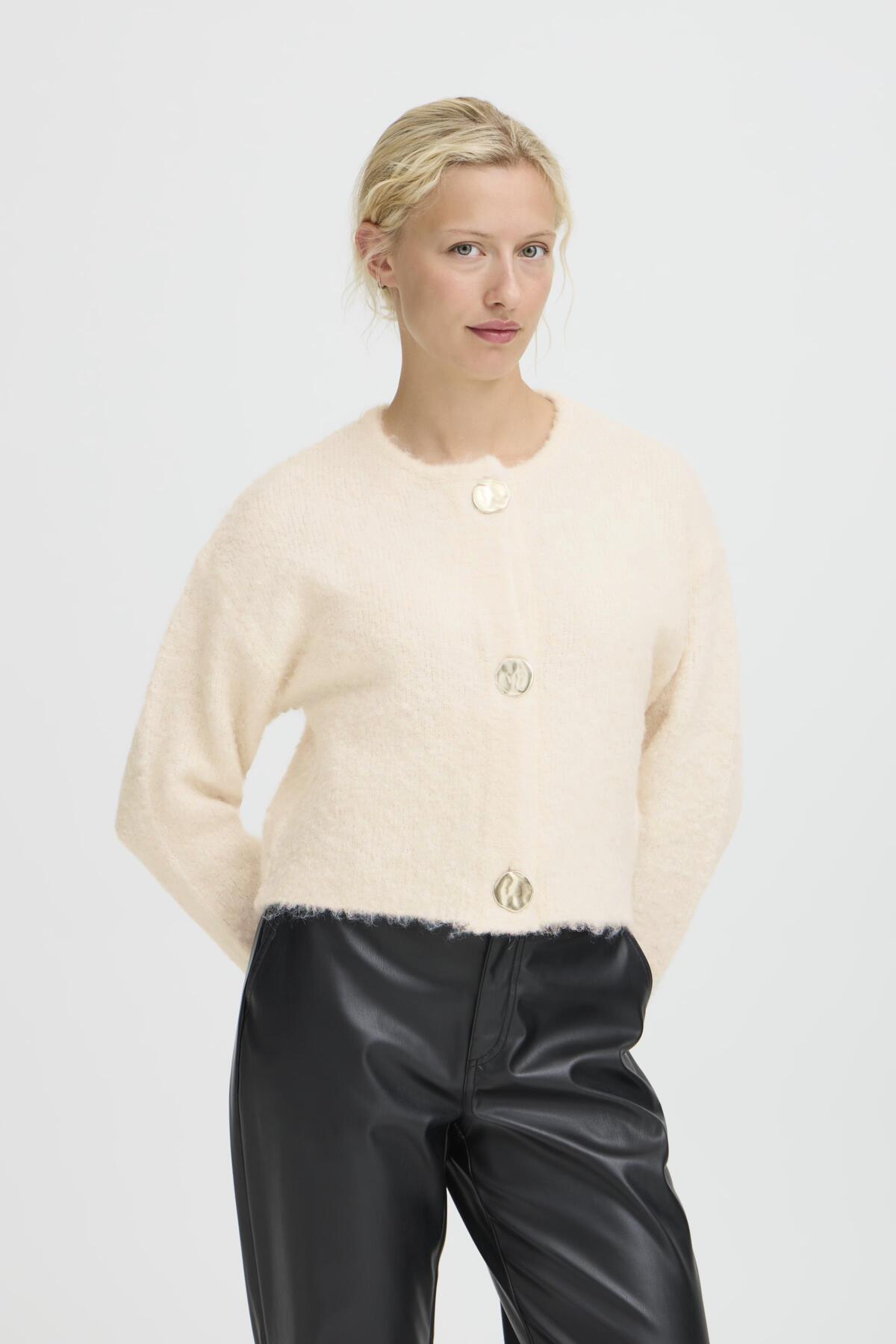 B.young Byomanta Cardigan-b.young-White finn