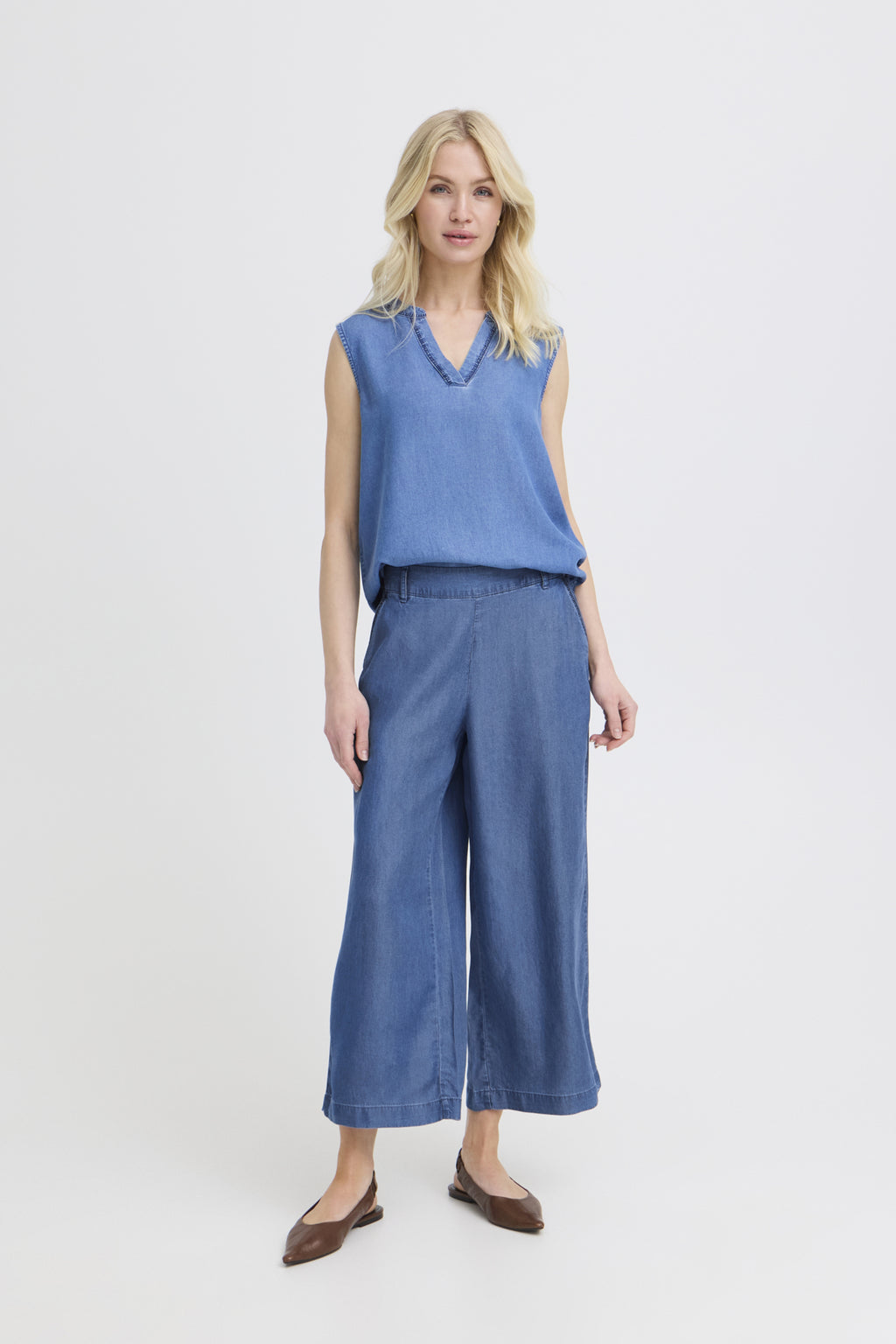 B young Bykosmo Trouser-Trousers-34-Denim-