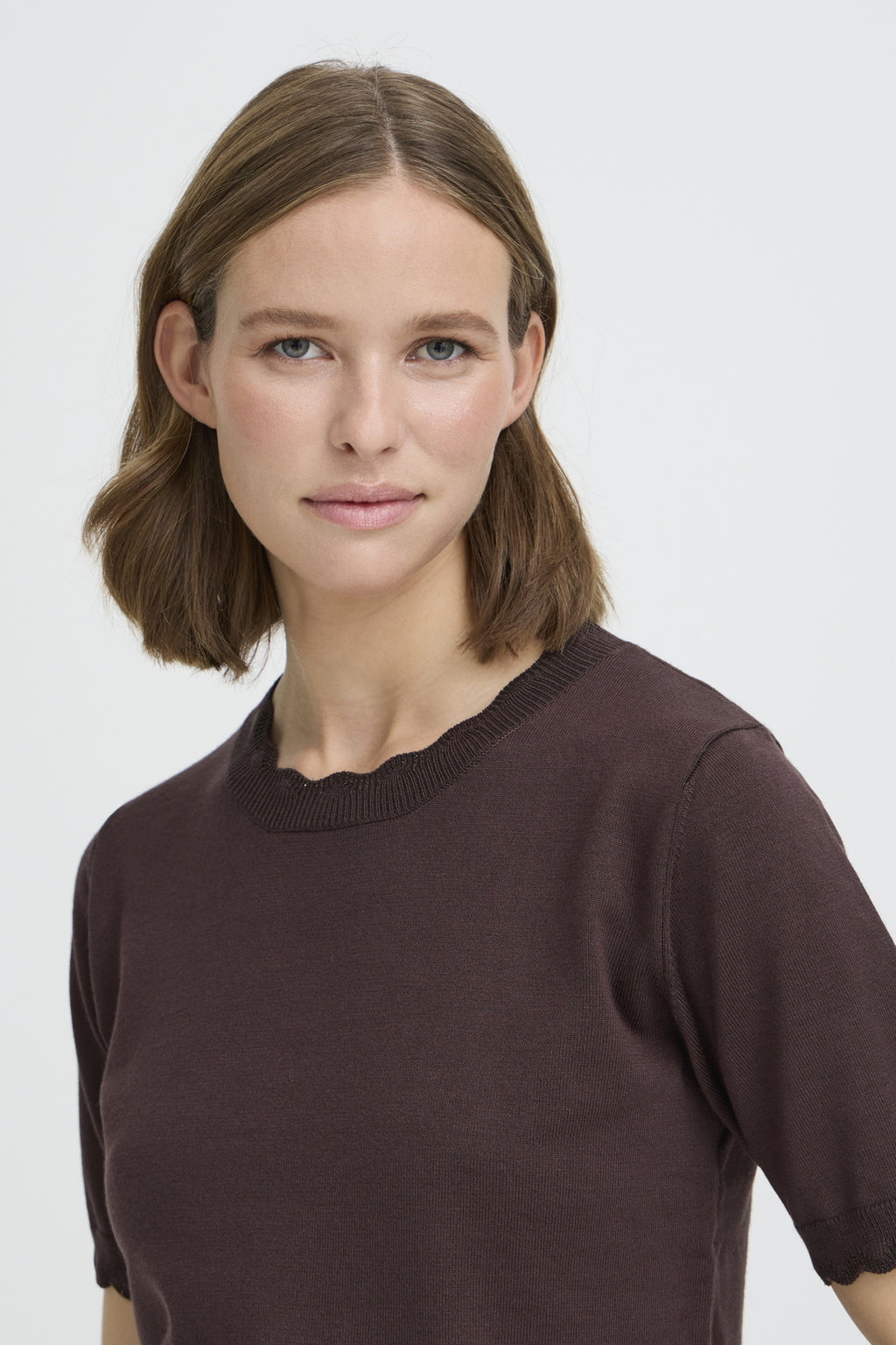 B.young BYMMORLA Lurex Short Sleeve Jumper