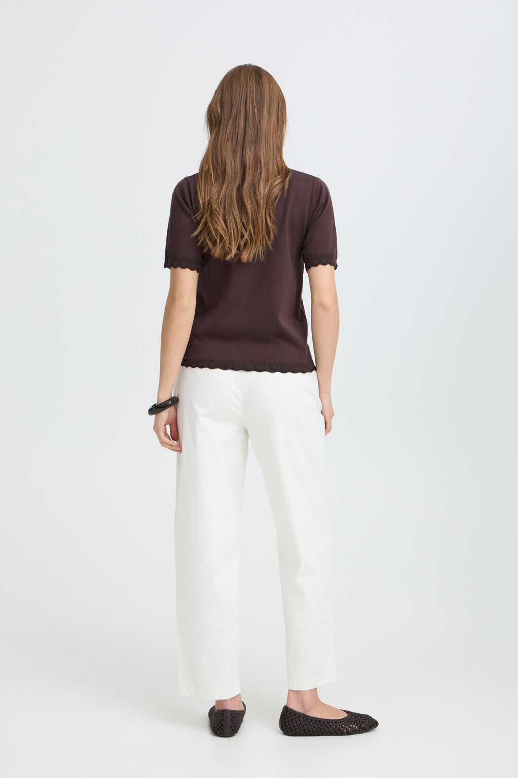 B.young BYMMORLA Lurex Short Sleeve Jumper