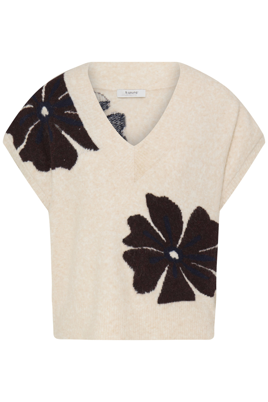 B.young BYOMEA V- Neck Top