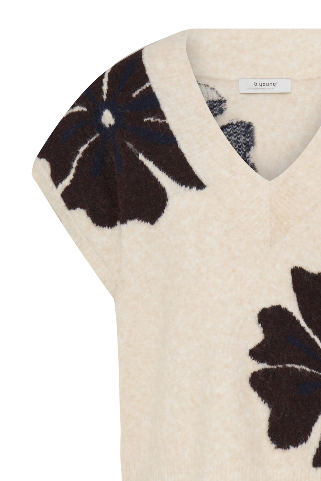 B.young BYOMEA V- Neck Top