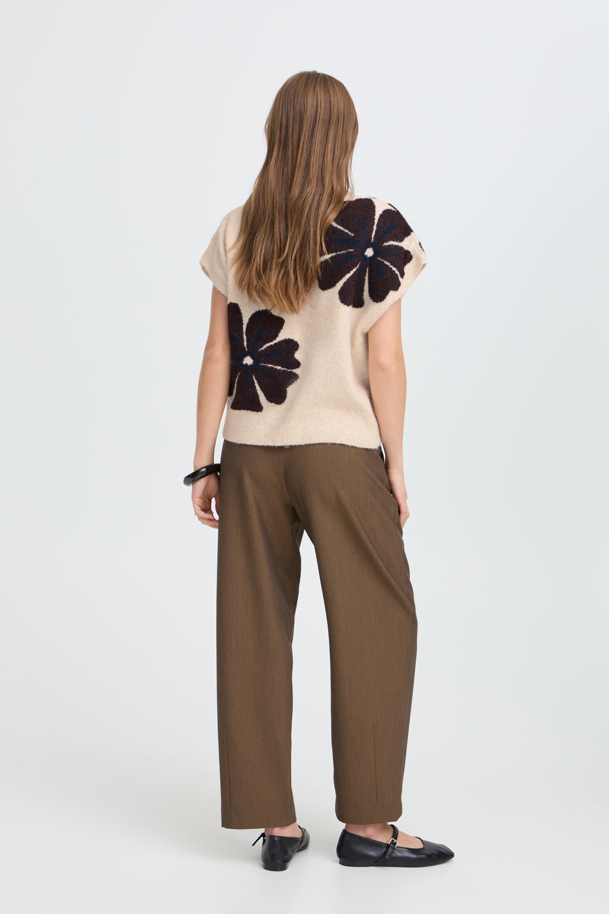 B.young BYOMEA V- Neck Top