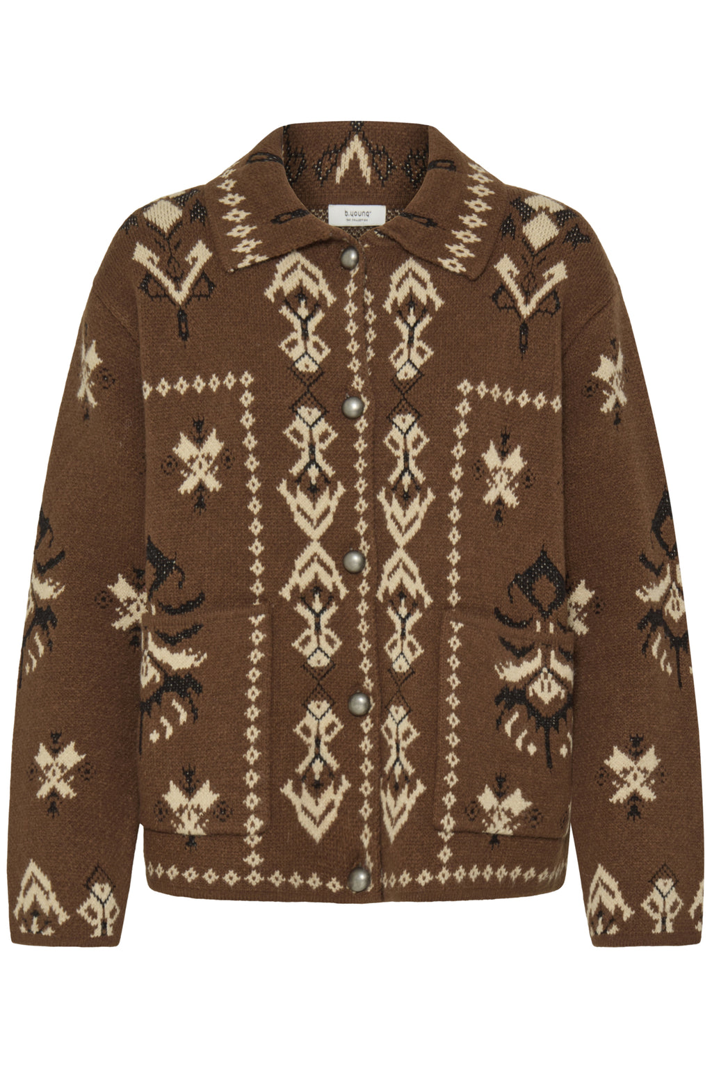 B.young BYORLI Jacquard Cardigan