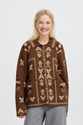 B.young BYORLI Jacquard Cardigan