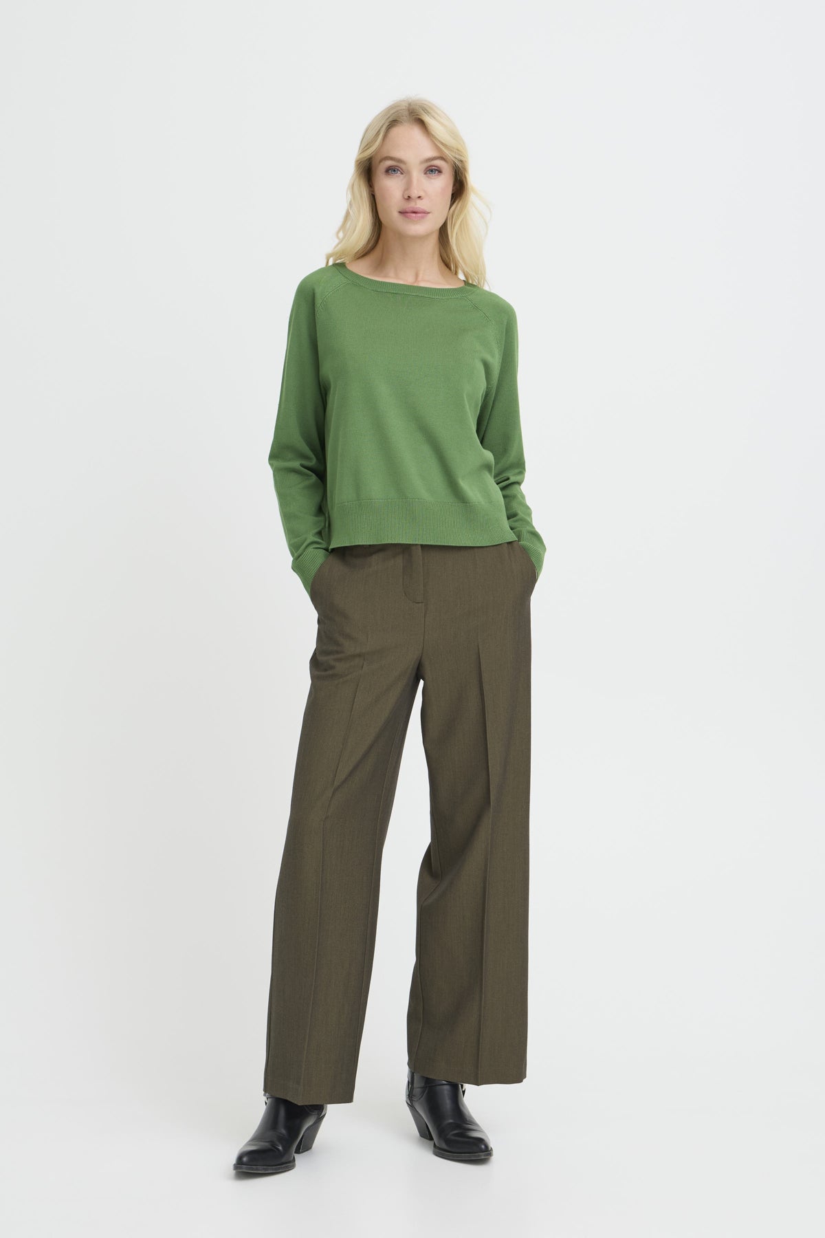 B.young BYMMORLA Jumper Green