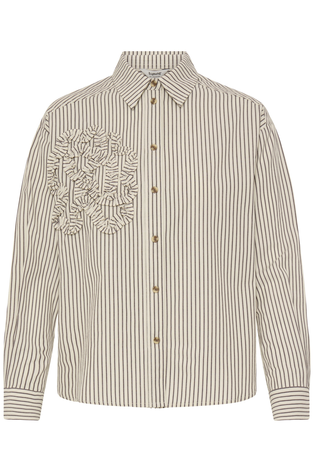 B.young BYJESIO Frill Detail Shirt