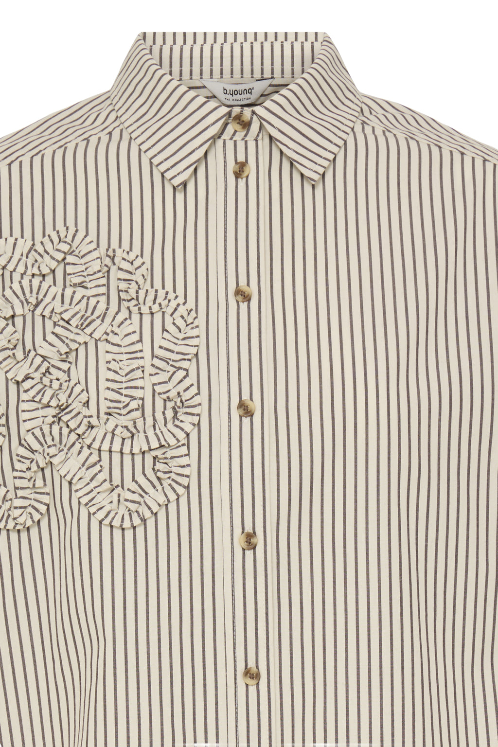 B.young BYJESIO Frill Detail Shirt