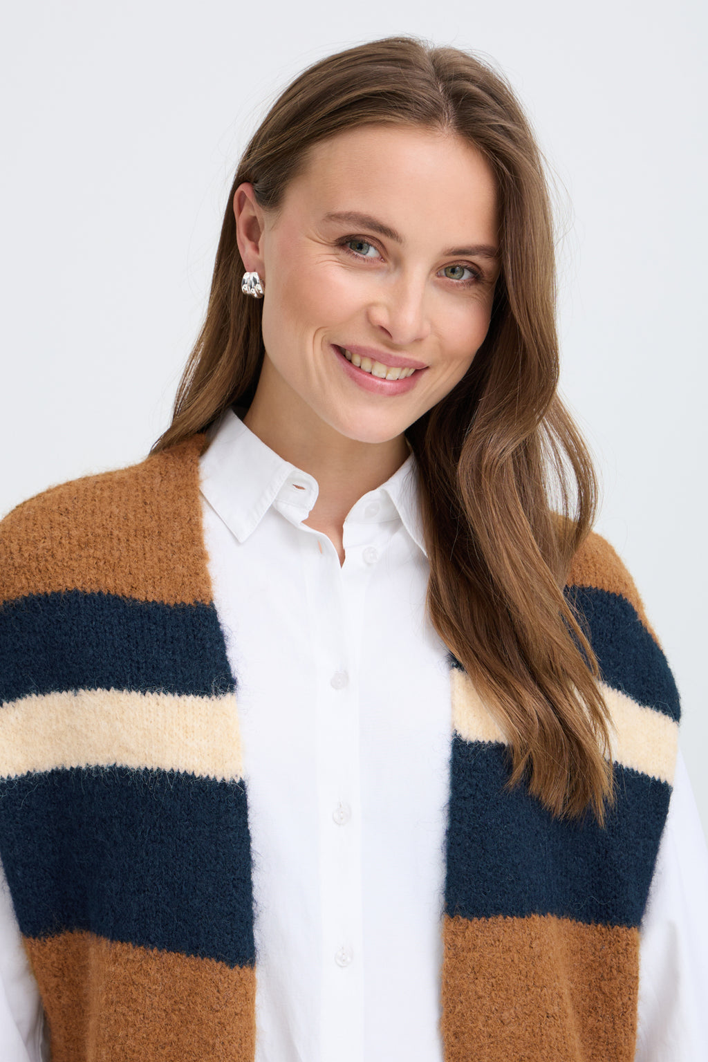 B.young BYMILLERS Stripe Cardigan