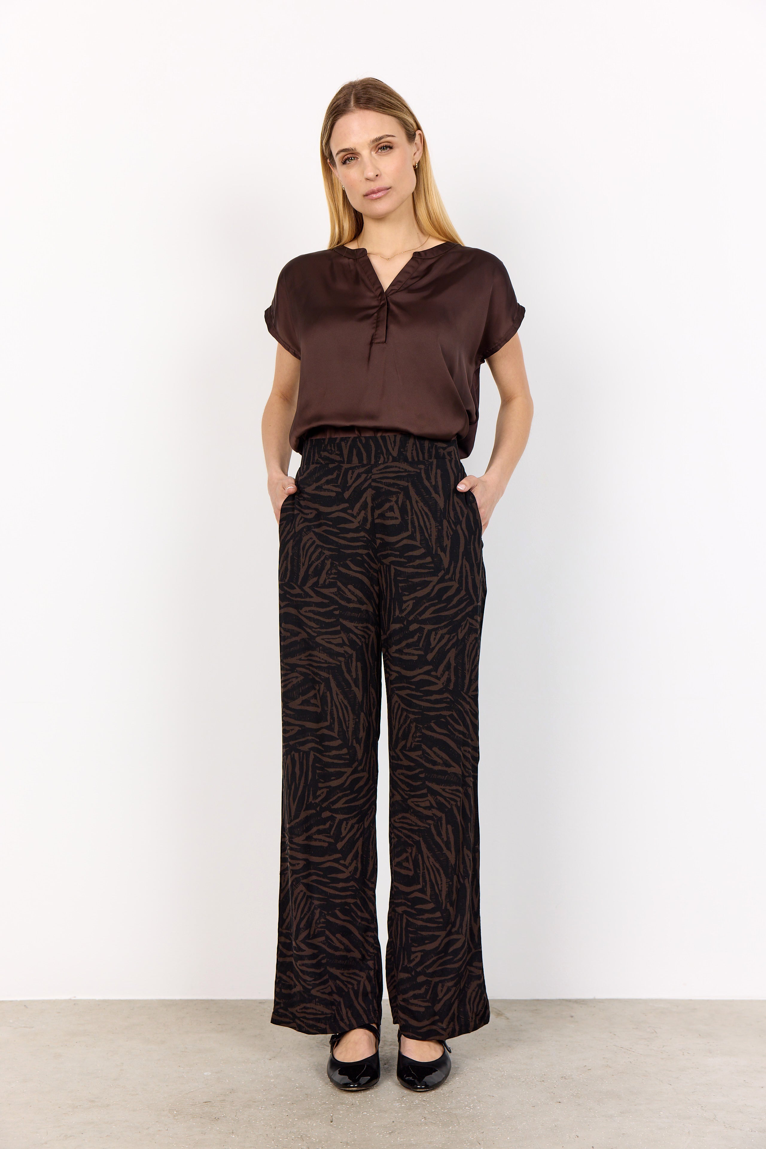 Soya Concept SC-THILDE 43 Top-Blouse-White finn